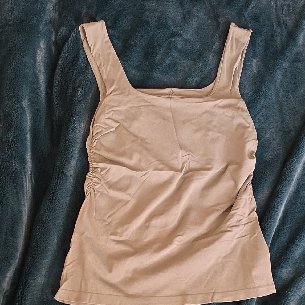 Women's olive green Sleeveless Top